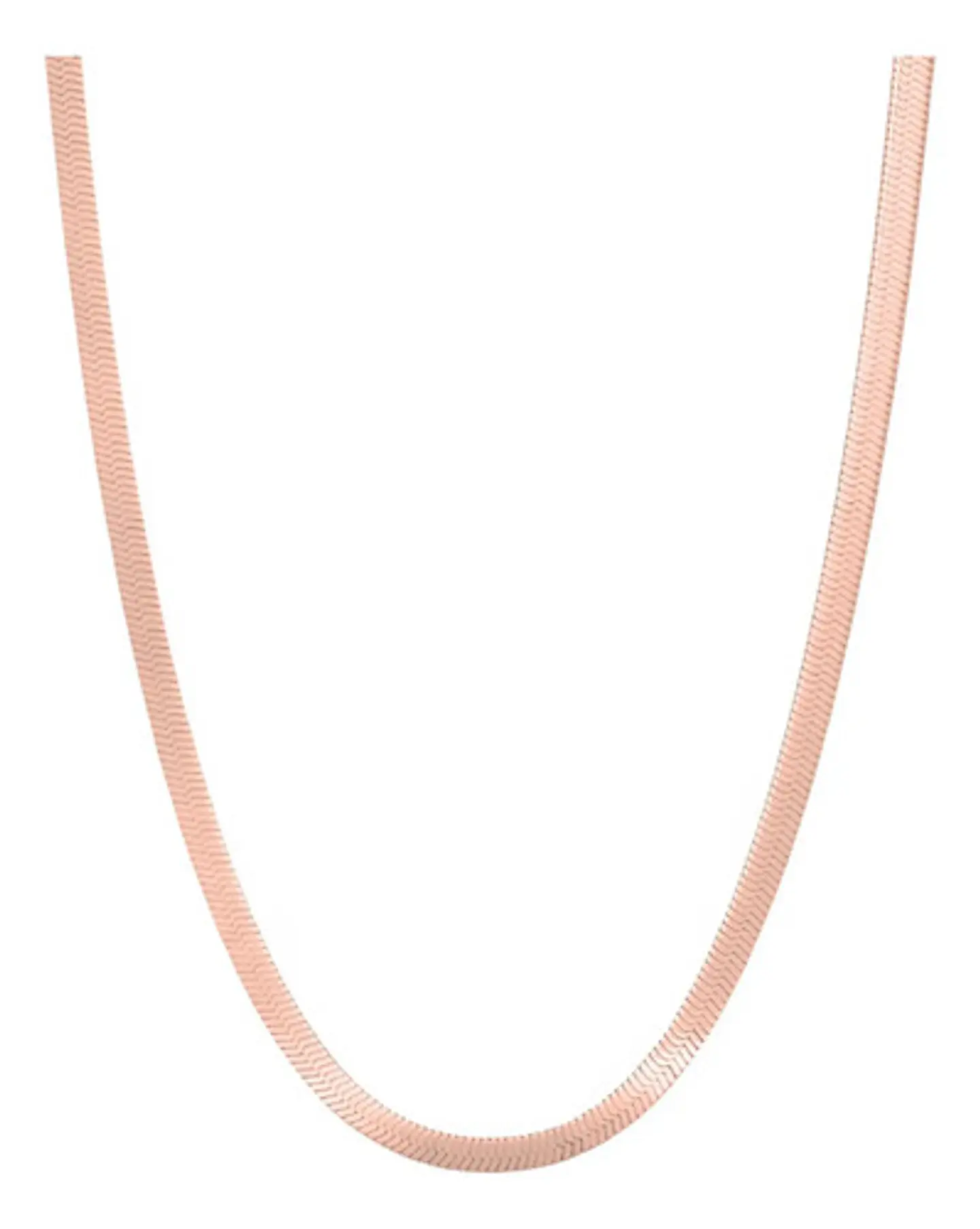 Cadena 60 Cm Serpiente 4mm Color Oro Acero Inoxidable Hombre 11