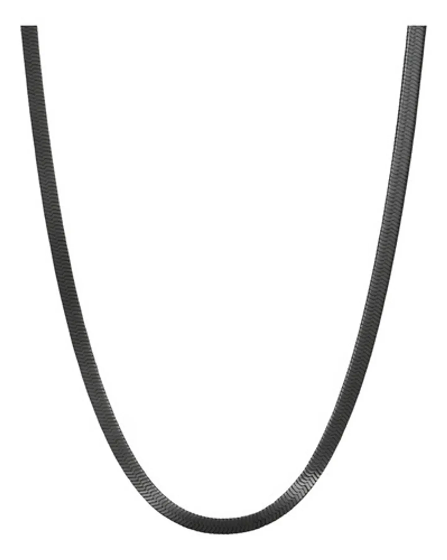 Cadena 60 Cm Serpiente 4mm Color Oro Acero Inoxidable Hombre 25