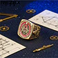 Anillo Mason Masoneria Color Plata Acero Inoxidable Hombre - Miniatura 7