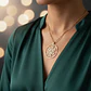 Collar De Acero Para Hombre Mujer Dije Cubo Metatrón Sagrado - Miniatura 12
