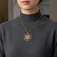 Collar De Acero Para Hombre Mujer Dije Cubo Metatrón Sagrado - Miniatura 20