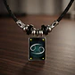 Collar Cuero Signos Zodiacales Brilla En La Oscuridad Hombre - Miniatura 1