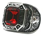 Anillo Ganadero Piedra Color Plata Acero Inoxidable Hombre - Miniatura 12