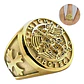 Anillo Saint Michael Miguel Amuleto Acero Inoxidable Hombre - Miniatura 6