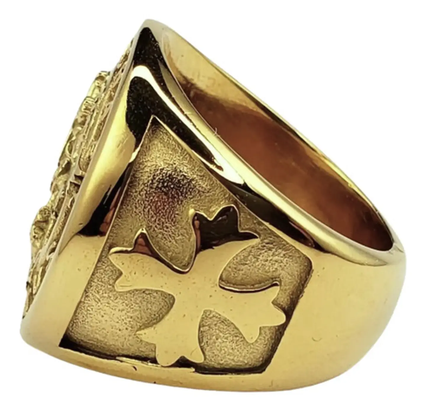 Anillo Saint Michael Miguel Amuleto Acero Inoxidable Hombre 7