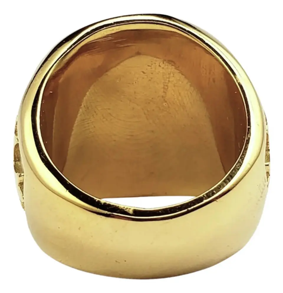 Anillo Saint Michael Miguel Amuleto Acero Inoxidable Hombre 8