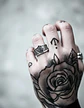 Anillo Vikingo Valknut Odin Plateado Acero Inoxidable Hombre - Miniatura 4