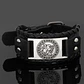 Pulsera Brazalete Cuero Vikingo Caballo Sleipnir Para Hombre - Miniatura 3