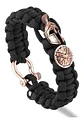Pulsera Paracord Casco Guerrero Espartano Vikingo Hombre - Miniatura 5