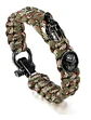 Pulsera Paracord Casco Guerrero Espartano Vikingo Hombre - Miniatura 8