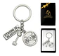 Llavero Hombre Y Mujer Fitness Gimnasio Mancuernas Plateado - Miniatura 8