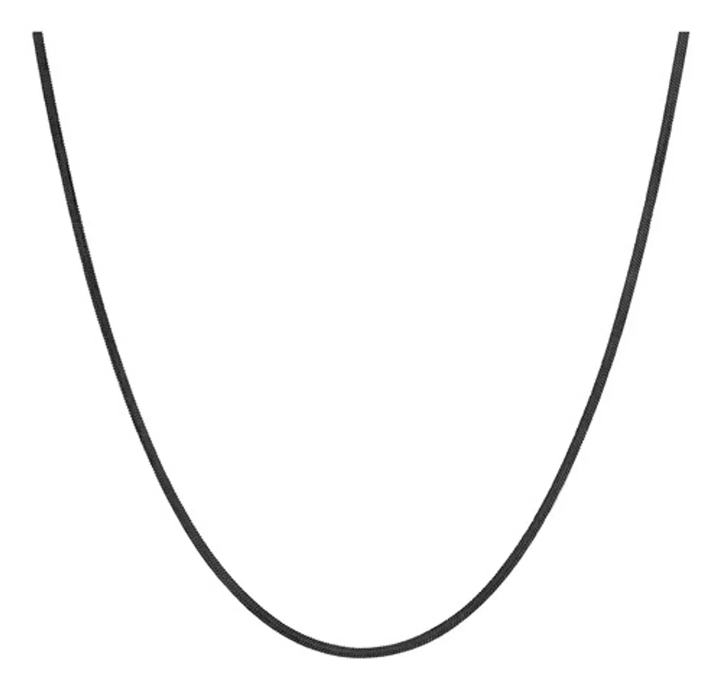 Cadena 40 Cm Serpiente 2mm Color Oro Acero Inoxidable Hombre 18