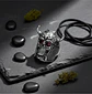 Anillo Vikingo Craneo Color Plata Acero Inoxidable Hombre - Miniatura 4