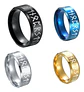 Anillo Color Plata Runas Vikingo Acero Inoxidable Hombre - Miniatura 4
