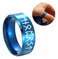 Anillo Color Plata Runas Vikingo Acero Inoxidable Hombre - Miniatura 15