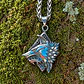 Collar Vikingo En Acero Para Hombre Dije Lobo Fenrir Amuleto - Miniatura 6
