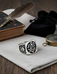 Anillo Mason Logia Color Plata Acero Inoxidable Para Hombre - Miniatura 3