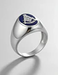 Anillo Mason Logia Color Plata Acero Inoxidable Para Hombre - Miniatura 11