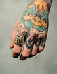 Anillo Para Hombre De Acero Marina Militar Jesús Ancla Usn - Miniatura 3