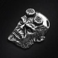 Collar Dije Hellboy Color Plata Acero Inoxidable Para Hombre Plateado - Miniatura 5