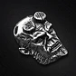 Collar Dije Hellboy Color Plata Acero Inoxidable Para Hombre Plateado - Miniatura 6