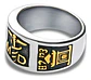 Anillo Profesión Médico Color Plata Acero Inoxidable Hombre - Miniatura 3