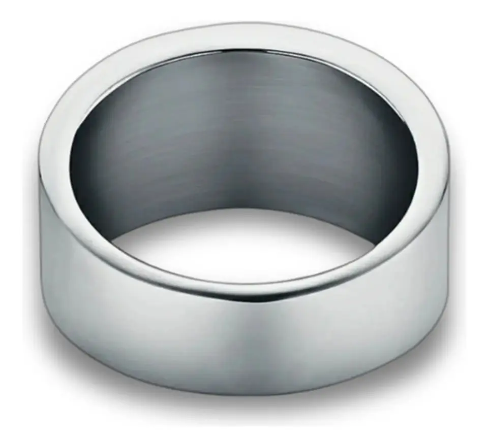 Anillo Profesión Médico Color Plata Acero Inoxidable Hombre 5