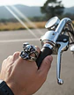 Anillo Motorista Cráneo Color Plata Acero Inoxidable Hombre - Miniatura 3