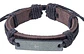 Pulsera Manilla Brazalete Cuero Placa Oración Hombre Y Mujer - Miniatura 8