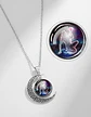 Collar Zodiacal Para Hombre Y Mujer Dije Luna Signos Zodiaco - Miniatura 3