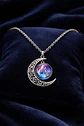 Collar Zodiacal Para Hombre Y Mujer Dije Luna Signos Zodiaco - Miniatura 4