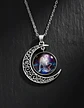 Collar Zodiacal Para Hombre Y Mujer Dije Luna Signos Zodiaco - Miniatura 8