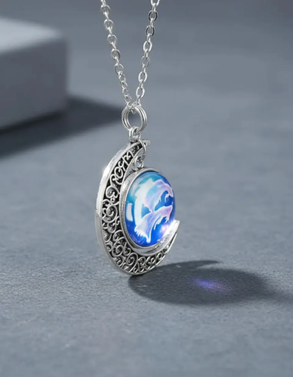 Collar Zodiacal Para Hombre Y Mujer Dije Luna Signos Zodiaco 13