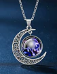 Collar Zodiacal Para Hombre Y Mujer Dije Luna Signos Zodiaco - Miniatura 30