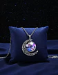 Collar Zodiacal Para Hombre Y Mujer Dije Luna Signos Zodiaco - Miniatura 36