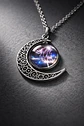 Collar Zodiacal Para Hombre Y Mujer Dije Luna Signos Zodiaco - Miniatura 37