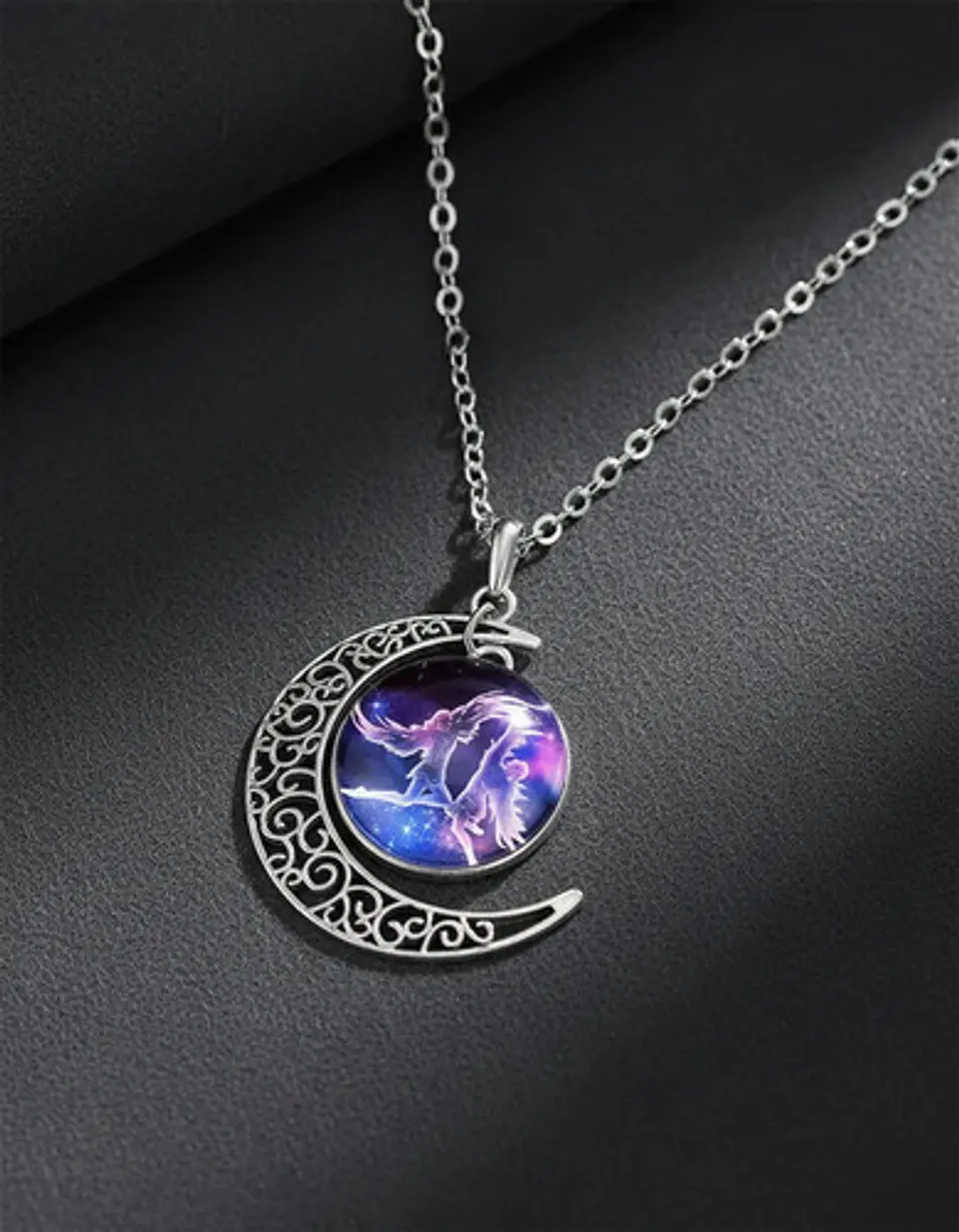 Collar Zodiacal Para Hombre Y Mujer Dije Luna Signos Zodiaco 39