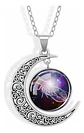 Collar Zodiacal Para Hombre Y Mujer Dije Luna Signos Zodiaco - Miniatura 41