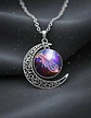 Collar Zodiacal Para Hombre Y Mujer Dije Luna Signos Zodiaco - Miniatura 47