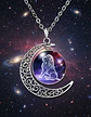 Collar Zodiacal Para Hombre Y Mujer Dije Luna Signos Zodiaco - Miniatura 54