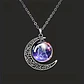Collar Zodiacal Para Hombre Y Mujer Dije Luna Signos Zodiaco - Miniatura 57