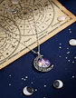 Collar Zodiacal Para Hombre Y Mujer Dije Luna Signos Zodiaco - Miniatura 60