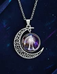 Collar Zodiacal Para Hombre Y Mujer Dije Luna Signos Zodiaco - Miniatura 62