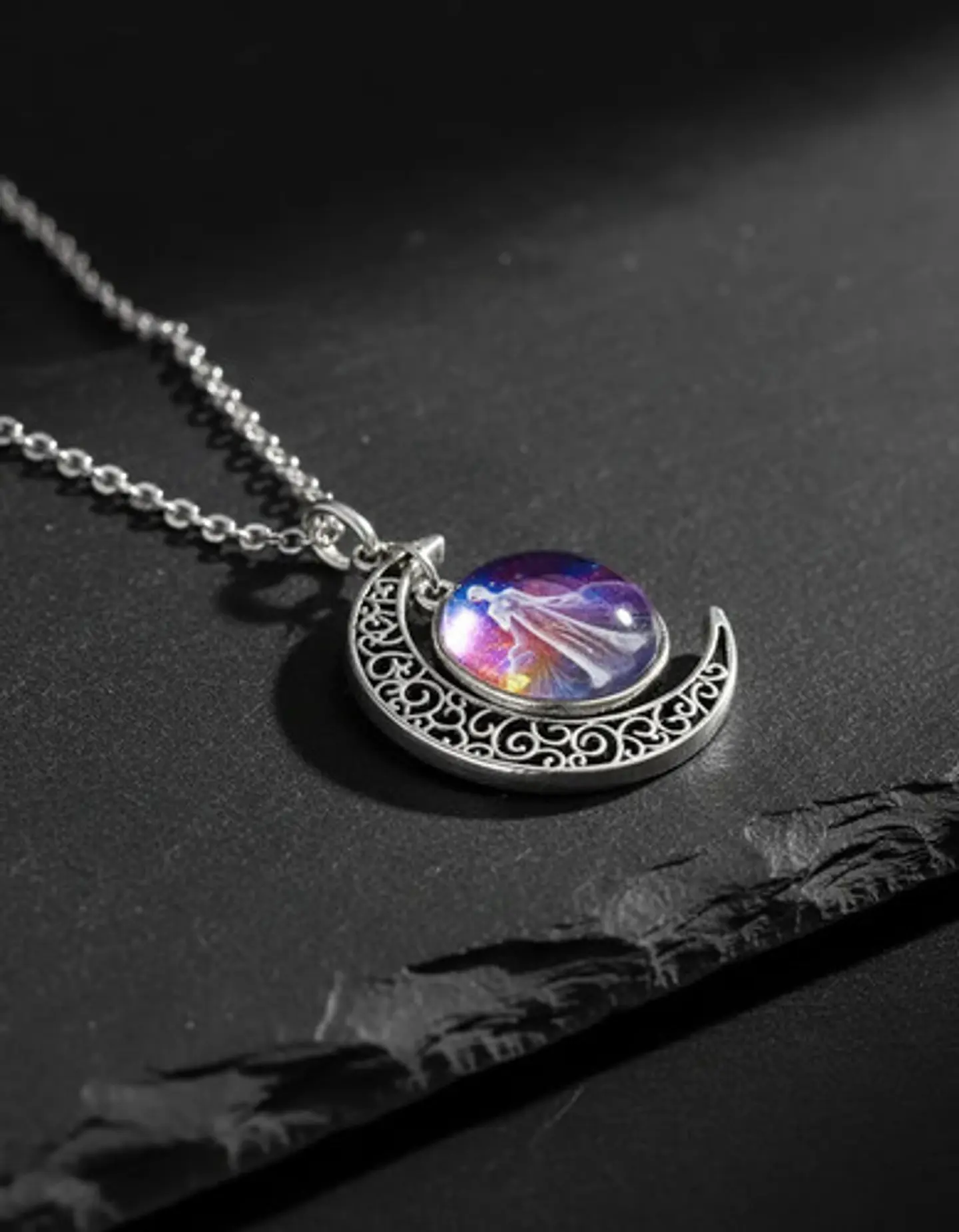 Collar Zodiacal Para Hombre Y Mujer Dije Luna Signos Zodiaco 63