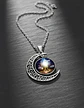 Collar Zodiacal Para Hombre Y Mujer Dije Luna Signos Zodiaco - Miniatura 68