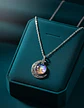 Collar Zodiacal Para Hombre Y Mujer Dije Luna Signos Zodiaco - Miniatura 71