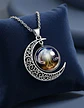 Collar Zodiacal Para Hombre Y Mujer Dije Luna Signos Zodiaco - Miniatura 73