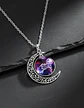 Collar Zodiacal Para Hombre Y Mujer Dije Luna Signos Zodiaco - Miniatura 80