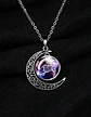 Collar Zodiacal Para Hombre Y Mujer Dije Luna Signos Zodiaco - Miniatura 81