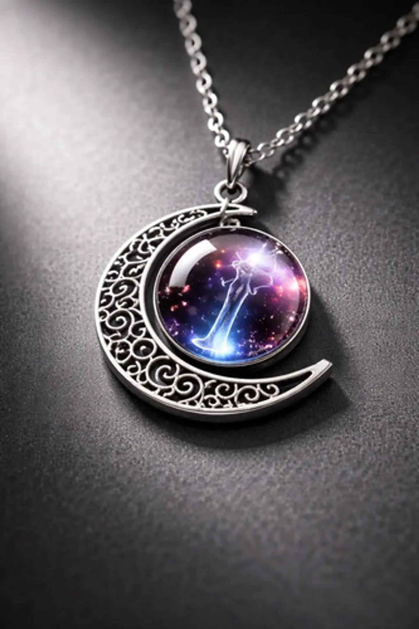 Collar Zodiacal Para Hombre Y Mujer Dije Luna Signos Zodiaco 88